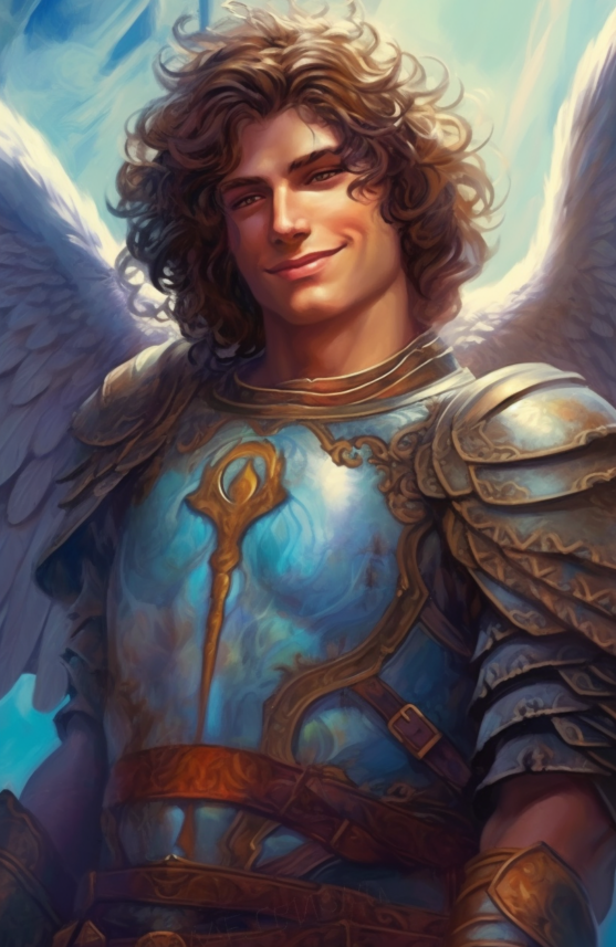 celestialinspiration_Archangel_Michael_happy_smiling_heavenlym__32c30355-f425-4e25-80fe-0cd14942fb13